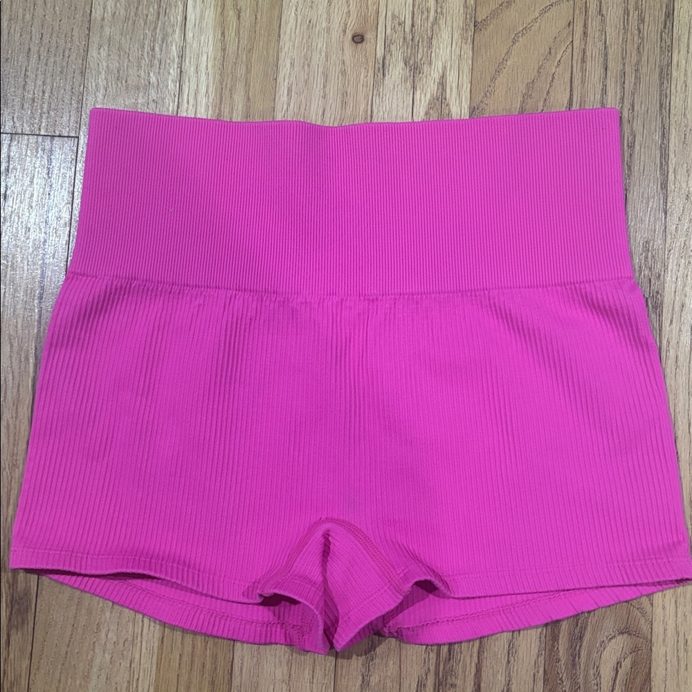 OQQ Ribbed Shorts - Picture 6 of 6